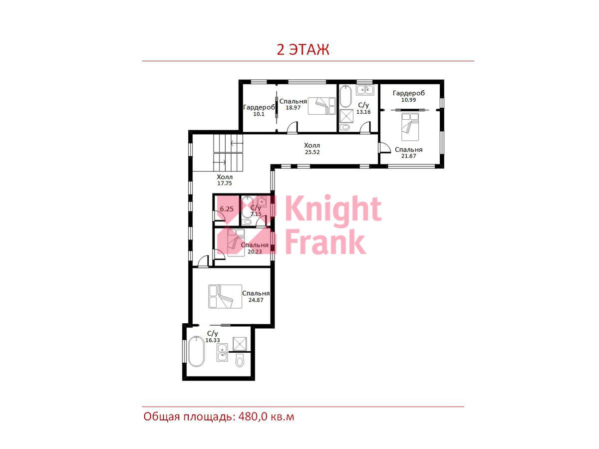 Загородный 🏠 дом 480 м² в поселке Ново-Успенский на 1-м  Успенском шоссе, цена 99 млн. руб. | Лот hs9911862