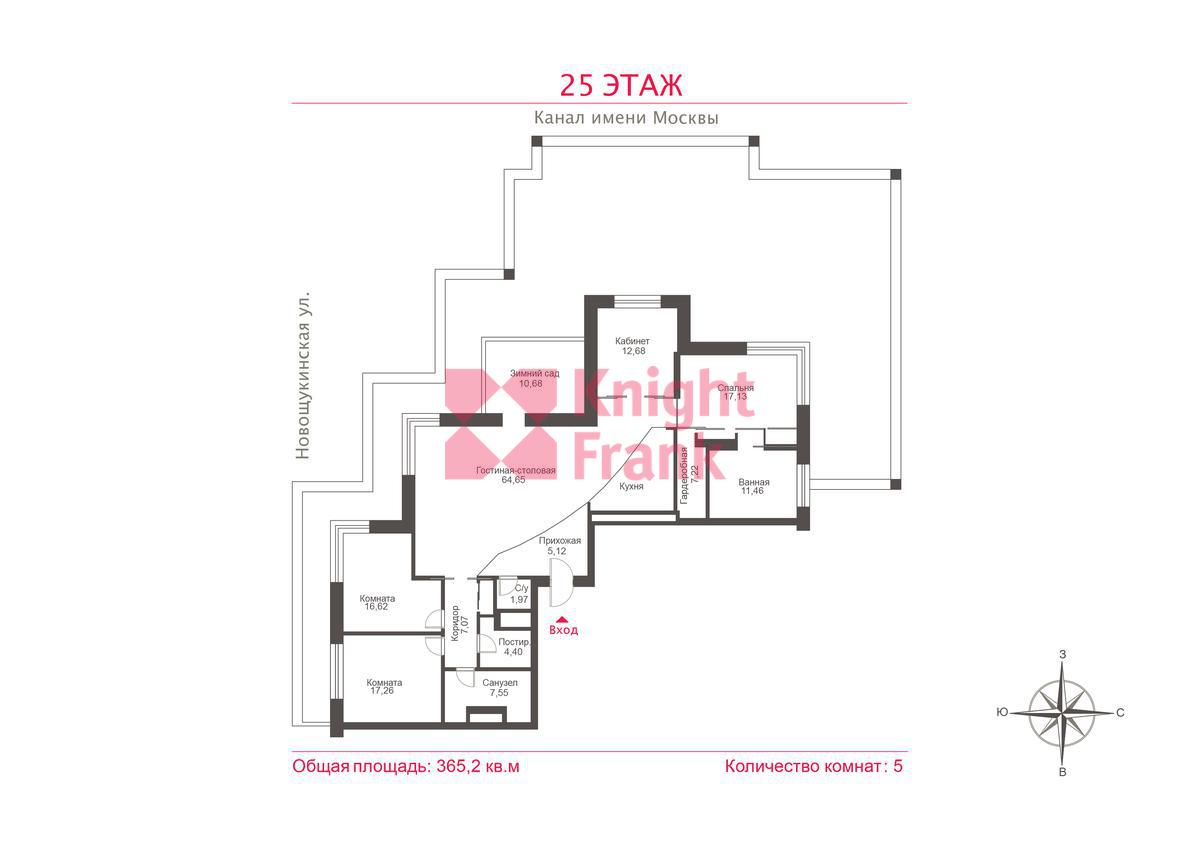 Современный 🏠 пентхаус 365 кв.м. в Москве ЖК Жилой комплекс Алые паруса по  адресу Авиационная улица, д. 79, цена $ 2 000 000 | Лот as29216